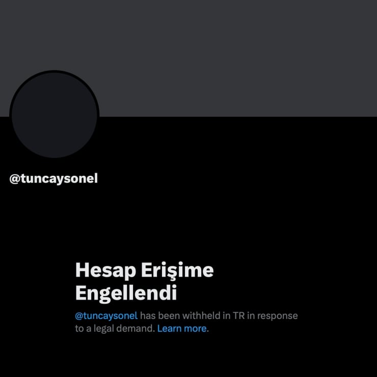 Tuncay Sonel'in X hesabı erişime engellendi - Diken